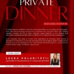PRIVATE DINNER | PROFIT PE TOCURI – EDIȚIA #4