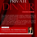 PRIVATE DINNER | PROFIT PE TOCURI – EDIȚIA #8